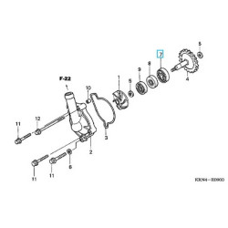 91001ΚΑ4003  Bearing Water Pump Honda CR-250 CRF-250-450R-X