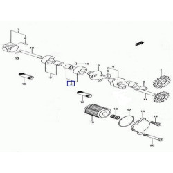 1641035G00  Rotor Set Oil Pump No1 Suzuki RMZ-450
