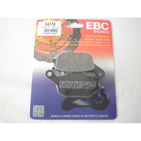 FA174  EBC Rear Brake Pads Yamaha YZF-R6 R1 Fazer