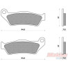 FA181  EBC Front Brake Pads Yamaha YP-125 Majesty TTR-600