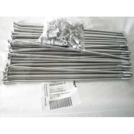 00050000913  Ακτίνες Σετ Εμπρός Τροχού KTM Adventure 640-950-990