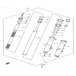 5117327G00  Front Fork Dust Seal Suzuki DL-650 V-Strom