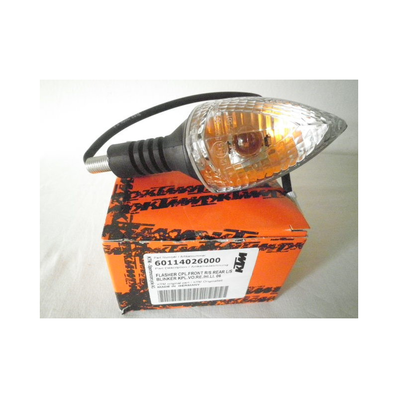 60114026000  Φλάς Εμπρός Δεξί & Πίσω Αριστερό KTM LC8-990 '06-'13 