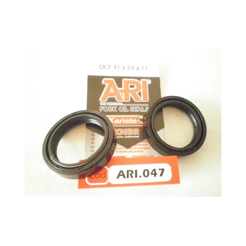 ARI047  Ariete Front Fork Oil Seals Set 41X54X11 Yamaha XT-600Z Tenere 