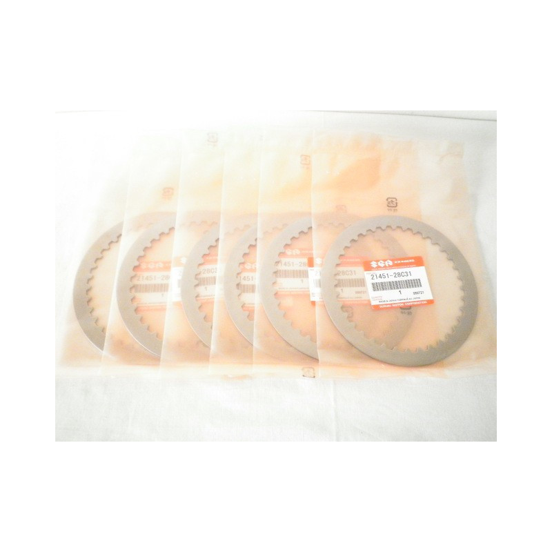 2145128C31SET  Clutch Steel Plate Discs Set Suzuki DL-650 V-Strom