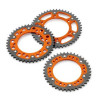 5841005105004 Rear Sprocket Stealth Orange KTM