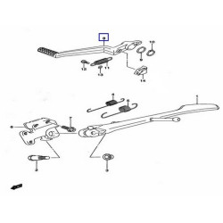 4311144G00  Ποδόφρενο Suzuki GSR-600