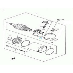 3113227A01  Bruch Holder Suzuki AN-650 Burgman