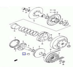 2165014F60  Transmission Rolls Set Suzuki UH-200 Burgman