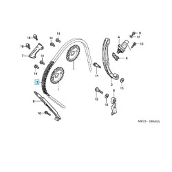 14401MEE003  Camshaft Chain Honda CB-600 CBR-600 CBF-600