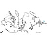 53166KT8710  Grip Left Handle Honda CBF-600 