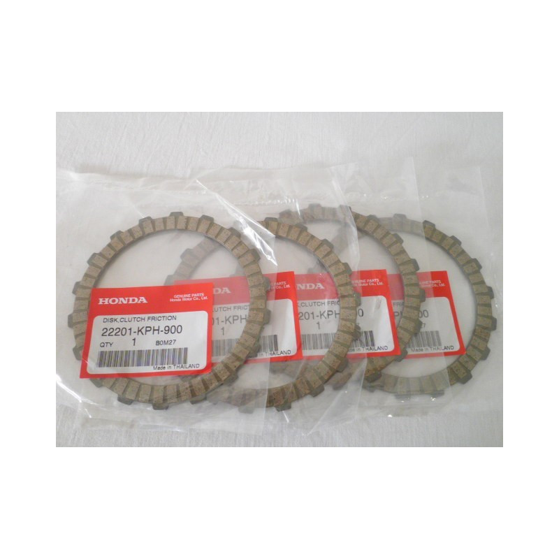 22201KPHSET  Δίσκοι Συμπλέκτη Φίμπερ Σετ Honda ANF-125 Innova