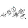 22201MALSET2  Clutch Friction Disks Set Honda XR-400