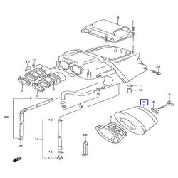 1378004F00  Φίλτρο Αέρος Suzuki XF-650 Freewind