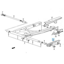 6127327G00   Γλύστρα Αλυσίδας Suzuki DL-650 V-Strom