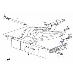 6127344G00  Buffer Chain Touch Defence Suzuki GSR-600