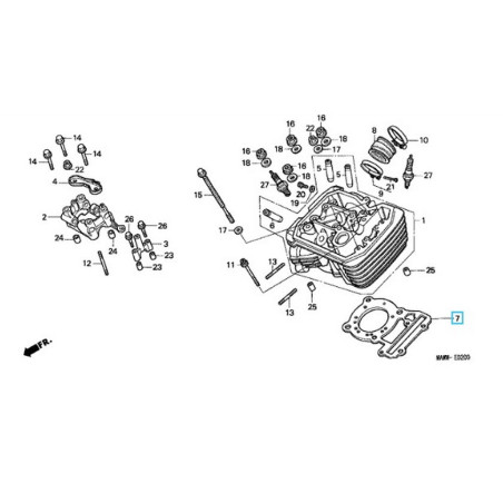 12251MS6651  Cylinder Head Gasket Honda XL-600V Transalp '90-'99