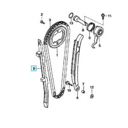 14620MN9870  Γλύστρα Καδένας Εκκεντροφόρου Honda NX-650 Dominator