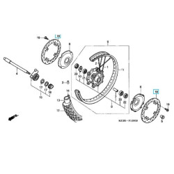 45251MCB610  Δισκόπλακα Εμπρός Honda XL-650V Transalp '00-'03