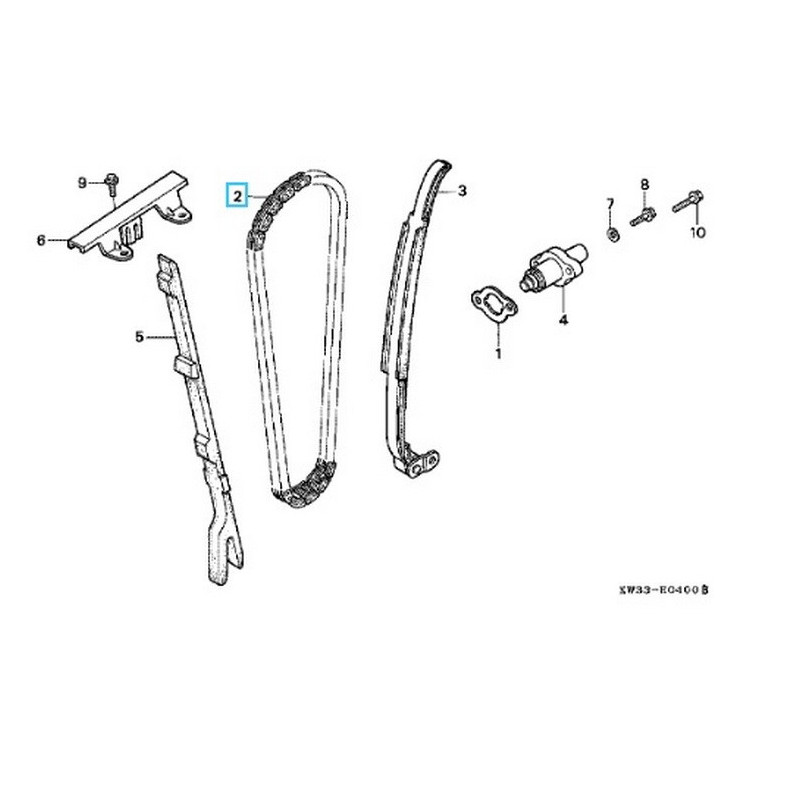 14401KW3003  Καδένα Εκκεντροφόρου Honda AX-1 NX-250