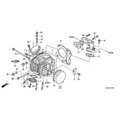 12341KPH900  Cover Left Cylinder Head Honda ANF-125 Innova