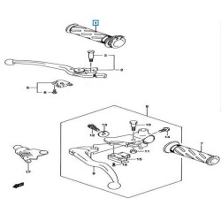 5711029G01291  Throttle Grip Suzuki DL-650 V-Strom '07-'10
