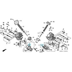 16163MAH750  O'ring Carburetor Honda XL-650V Transalp