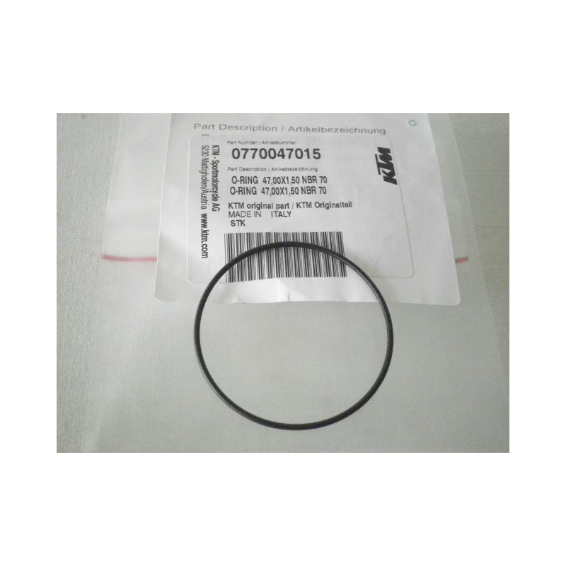0770047015  O'Ring 47,00X1,50 KTM LC4 640