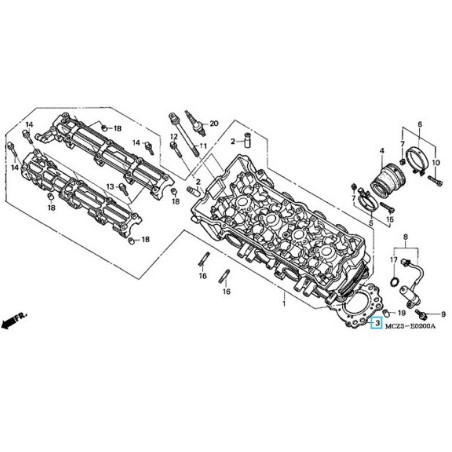 12251MAS003  Cylinder Head Gasket Honda CB-900 Hornet