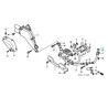 18291MM5860  Gasket Exhaust Pipe Honda XL-650V Transalp