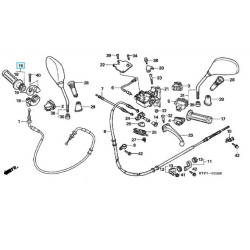 53140KPZ900  Throttle Grip Honda SH-125-150 '04-'12