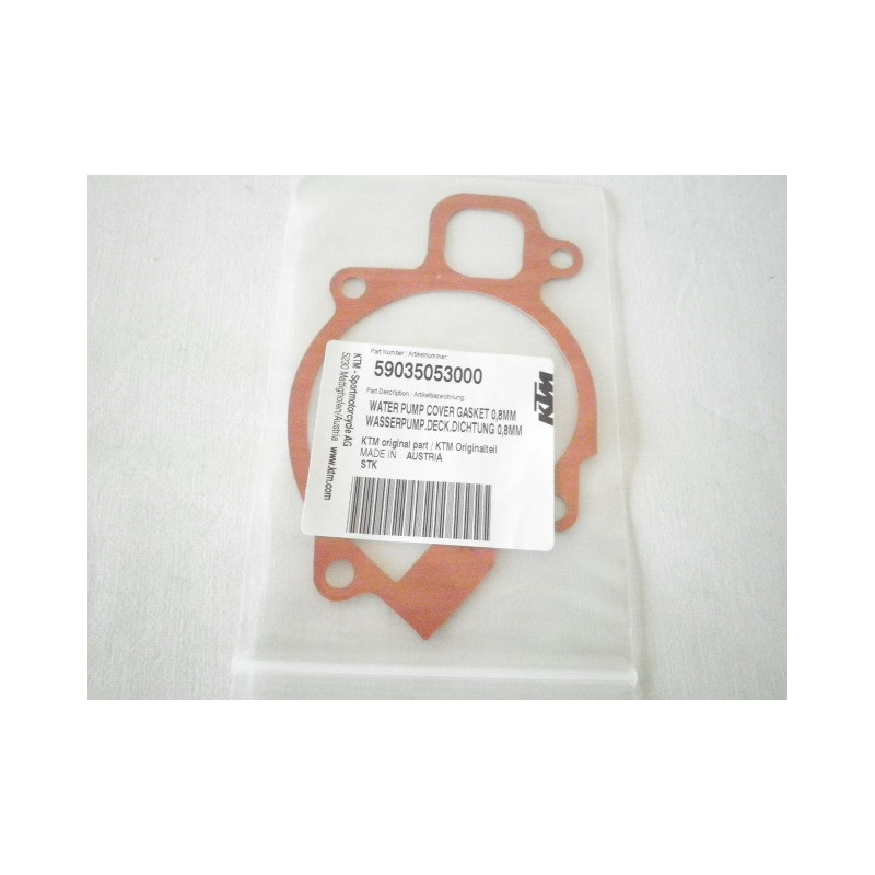 59035053000  Water Pump Cover Gasket KTM EXC-SX 4stroke