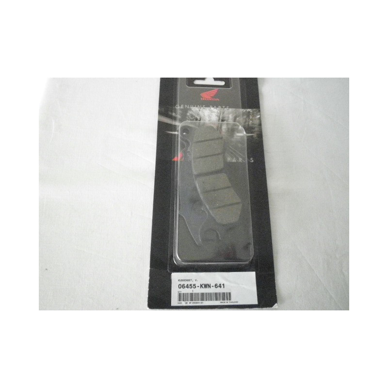 06455KWN641  Τακάκια Εμπρός Φρένου  Honda PCX-125 