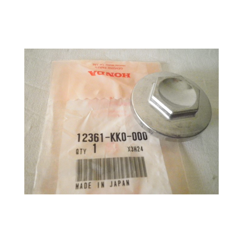 12361KK0000  Cap Tappet Adjusting Hole Honda XR-250-400 FJS-600 Silverwing