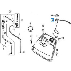 37800APA000  Fuel Level SYM Symphony 50-125