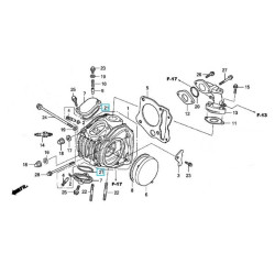 91372KPH900  O'ring Καπακιού Βαλβίδας Honda ANF-125 Innova 