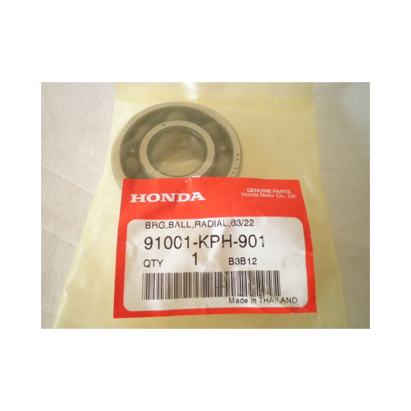 91001KPH901  Crankshaft Bearing Right Honda ANF-125 Innova