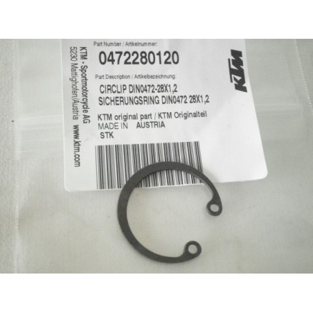 0472280120  Circlip Din0472-28x1,2 KTM LC4 640