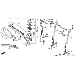 53180MCB610ZD  Χούφτα Δεξιά Honda XL-650V-700V Transalp
