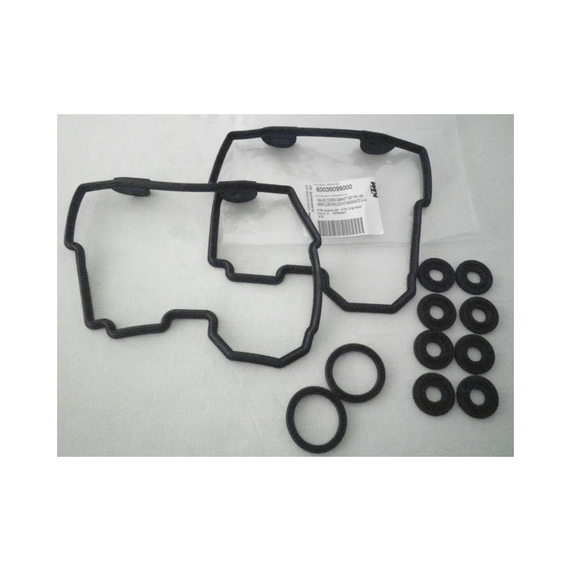 60036099000  Valve Cover Gsket Set Fr+Rr KTM LC8