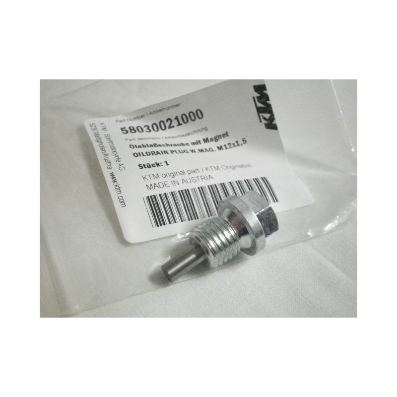 58030021000  Τάπα Εξαγωγής Λαδιού KTM EXC-SX-LC 4- LC8 Adventure