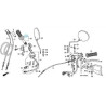 53165ML7010  Χειρολαβή Δεξιά Honda XL-1000V Varadero 