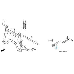28300KPL900  Arm Assy. Kick Starter Honda SCV-100 Lead 