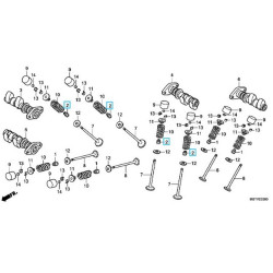 12209ΜΒΒ003  Valve Seal Intake Honda XL-1000V Varadero 