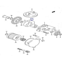 1641029F00  Rotor Set Oil Pump No2 Suzuki DRZ-400 