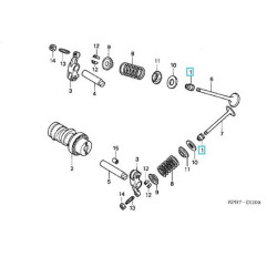 12209GB4682  Τσιμούχα Βαλβίδας Honda ANF-125 Innova
