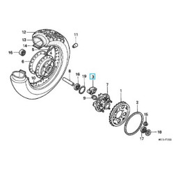 41241KT8000  Σινεμπλόκ Οπίσθιου Τροχού Honda VT-400-600 Steed 