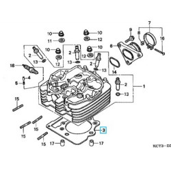 12251MBV013  Cylinder Head Gasket Honda XR-400 