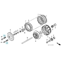 22401ML3SET2  Clutch Springs Set Honda CR-500