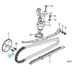 14401KRJ901  Camshaft Chain Honda SH-125-150 '03-'12